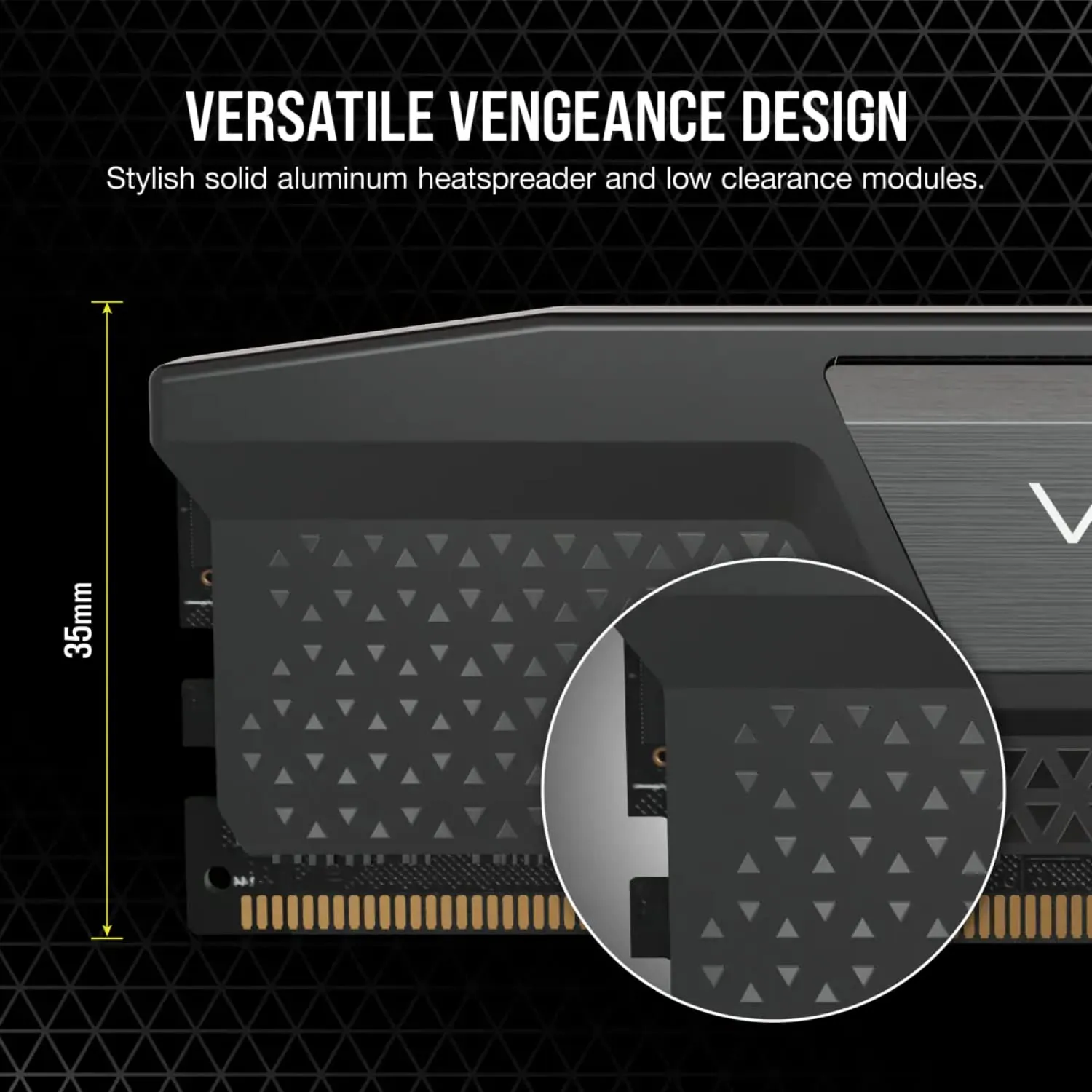 Corsair Desktop Ram 16GB DDR5 5200MHz Vengeance view 7
